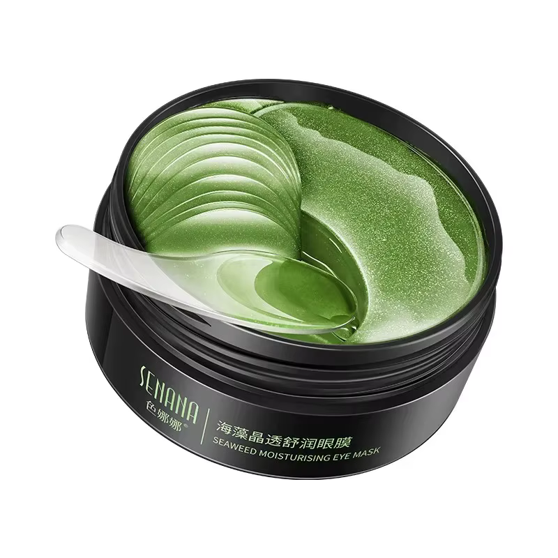 Masque pour les yeux hydratant doré