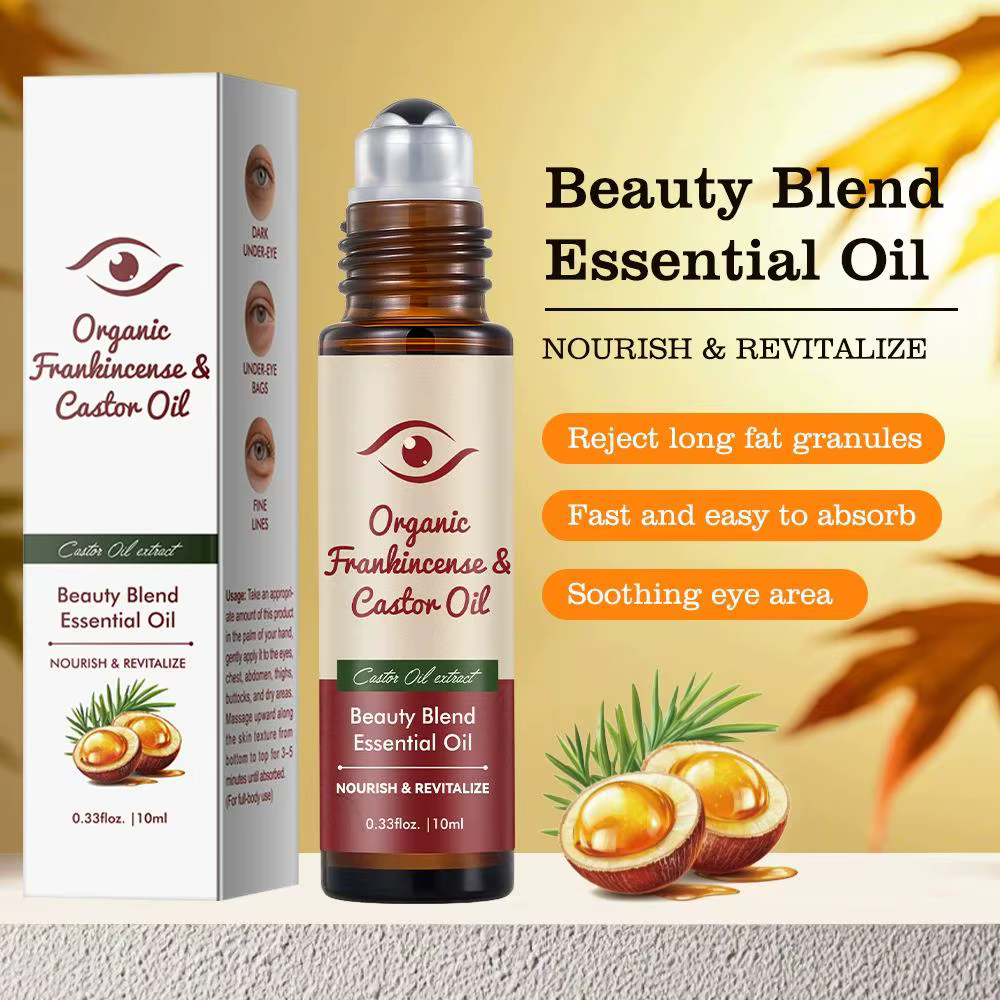 Sérum pour les yeux à l'huile de ricin