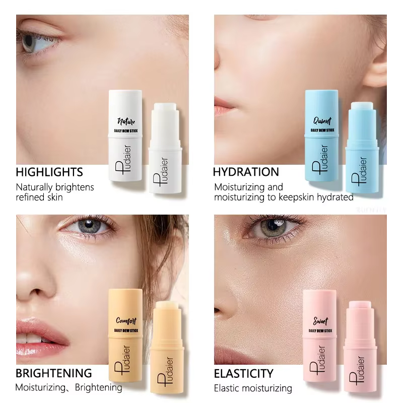 Bâton de maquillage hydratant multifonctionnel coréen