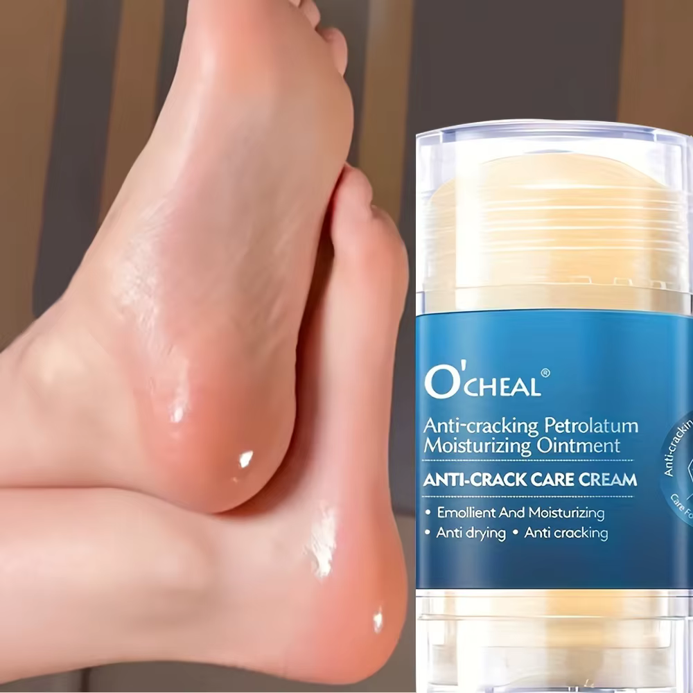Crème anti-fissures pour pieds secs et craquelés et talons
