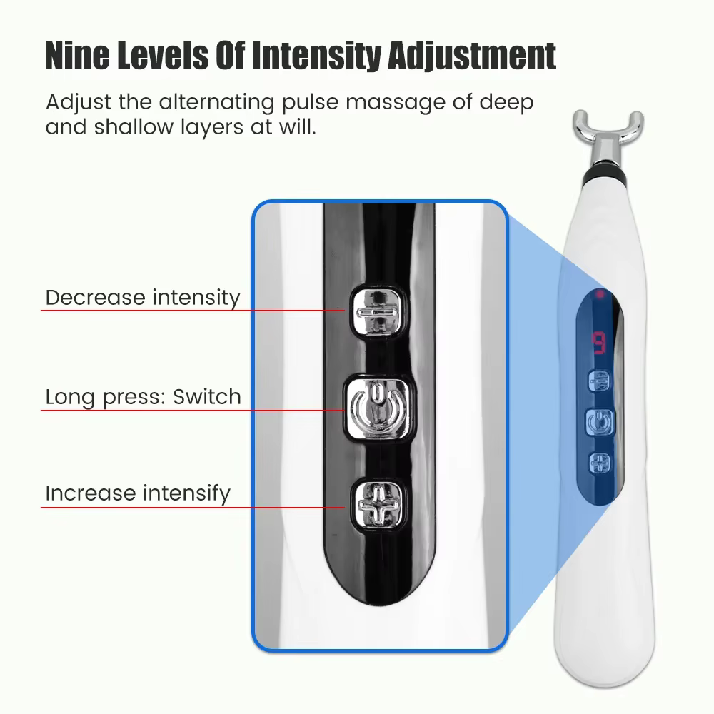 Stylo de Massage électrique méridien