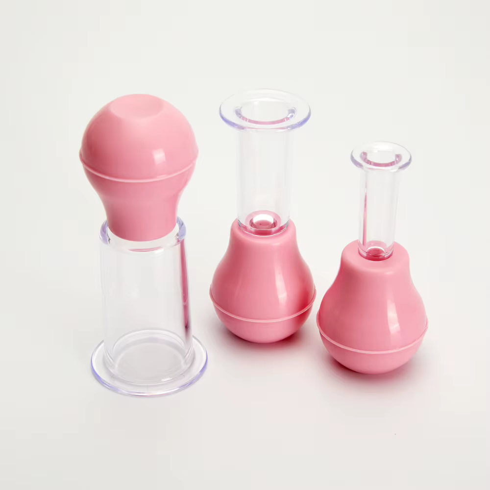 Ventouses de massage faciales en caoutchouc pour lifting du visage