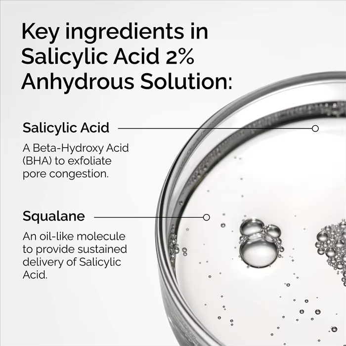 Solution anhydre à l'acide salicylique 2%