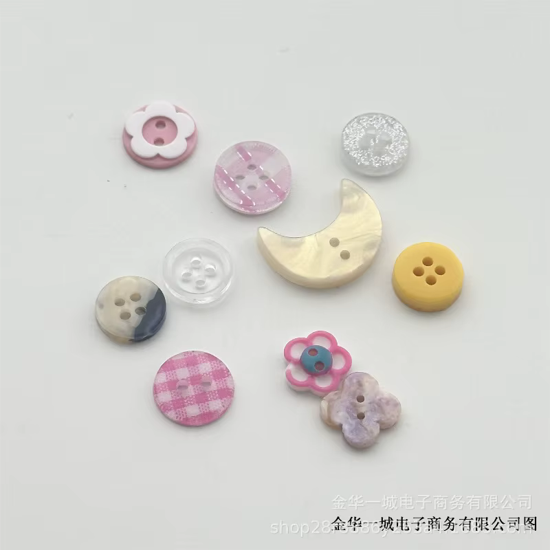 10 pièces/sac Kawaii coréen Ins Style bricolage bouton crème pour compte à main matériel de décoration cerceau de cheveux décoration bouton accessoires