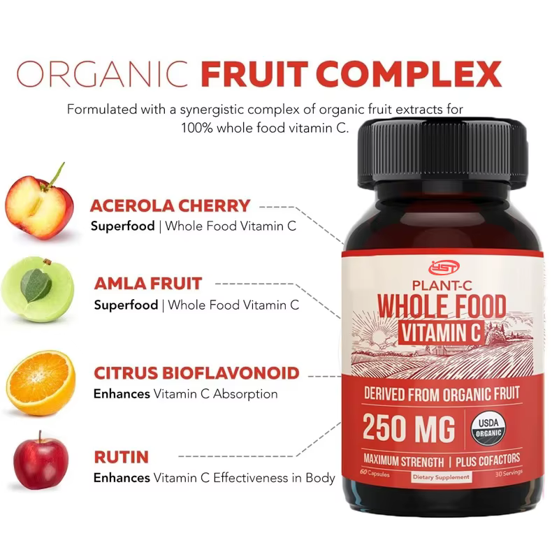 Vitamine C biologique à absorption élevée