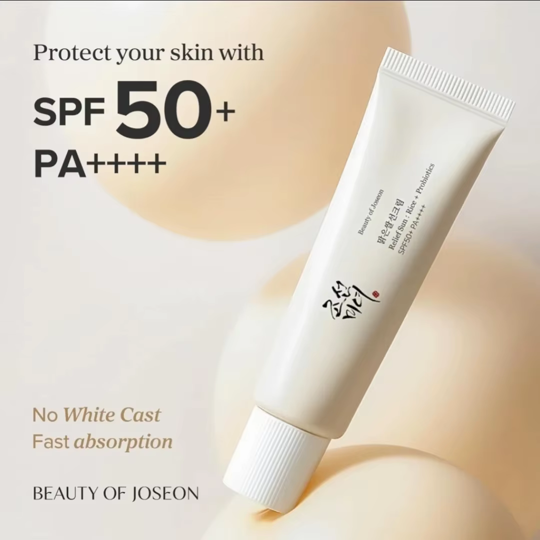 Crème solaire coréenne SPF50+ pour le visage et le corps