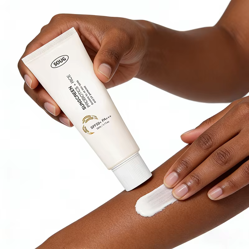 Crème solaire coréenne aux probiotiques de riz SPF50+ Rafraîchissante