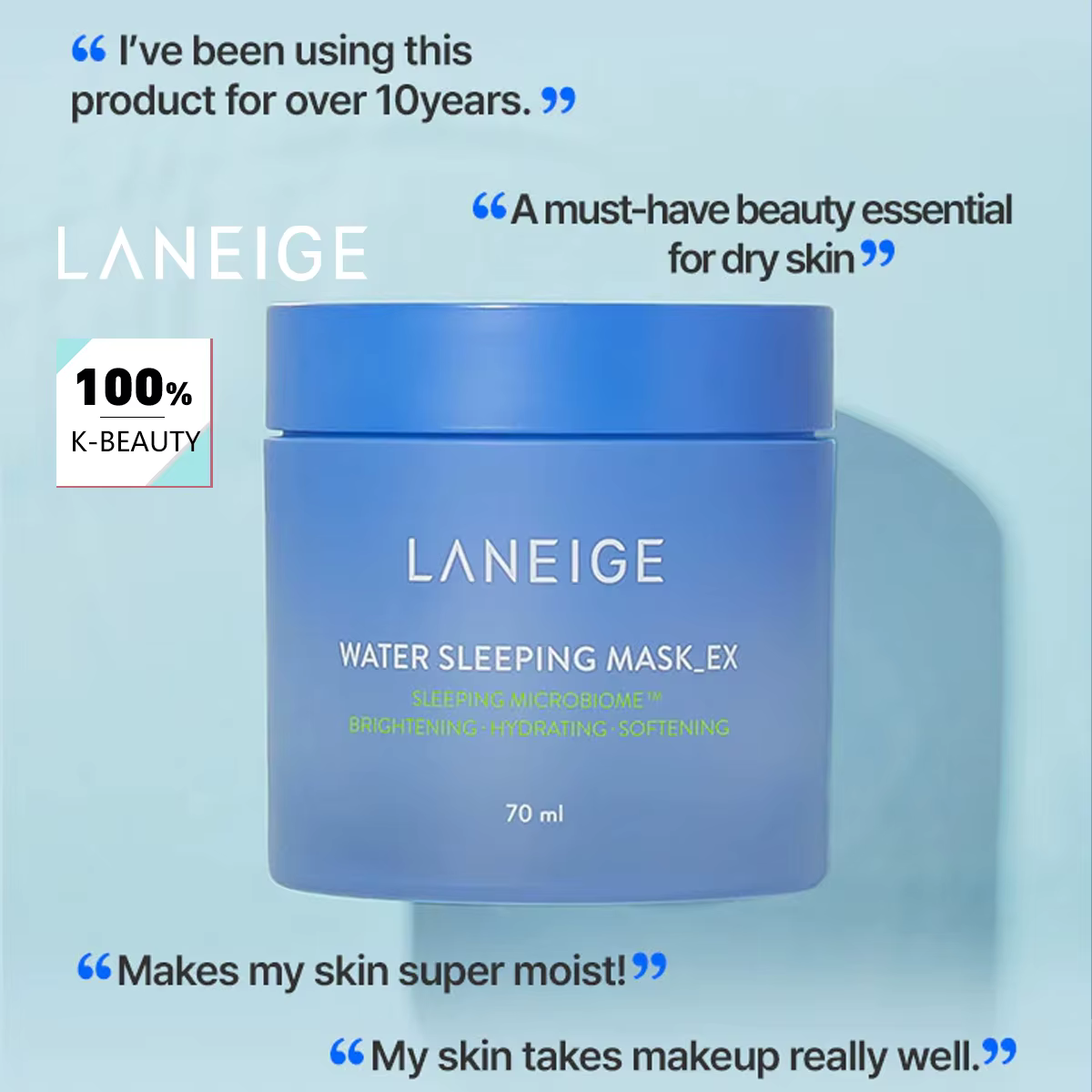 Masque de nuit hydratant LANEIGE 70ml