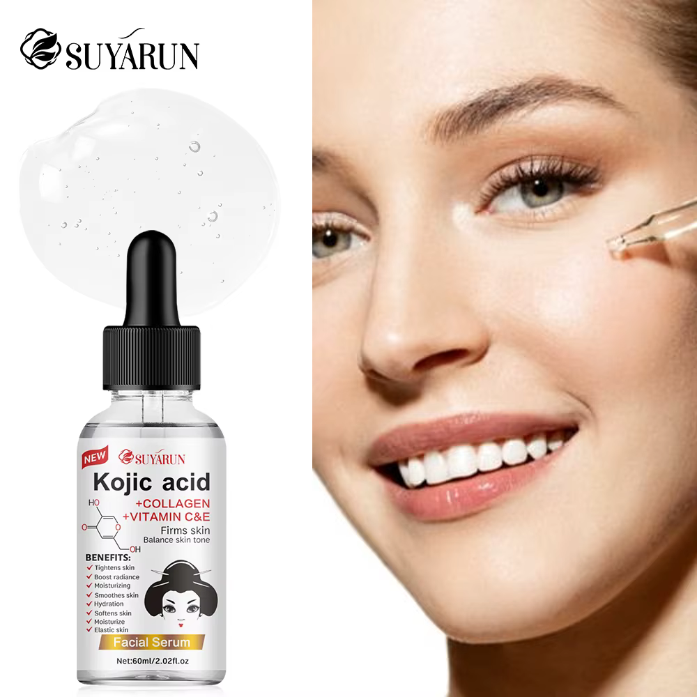 SUYARUN Sérum visage propolis VITAMIN E & Kojic Acid - Traitement anti-âge éclaircissant