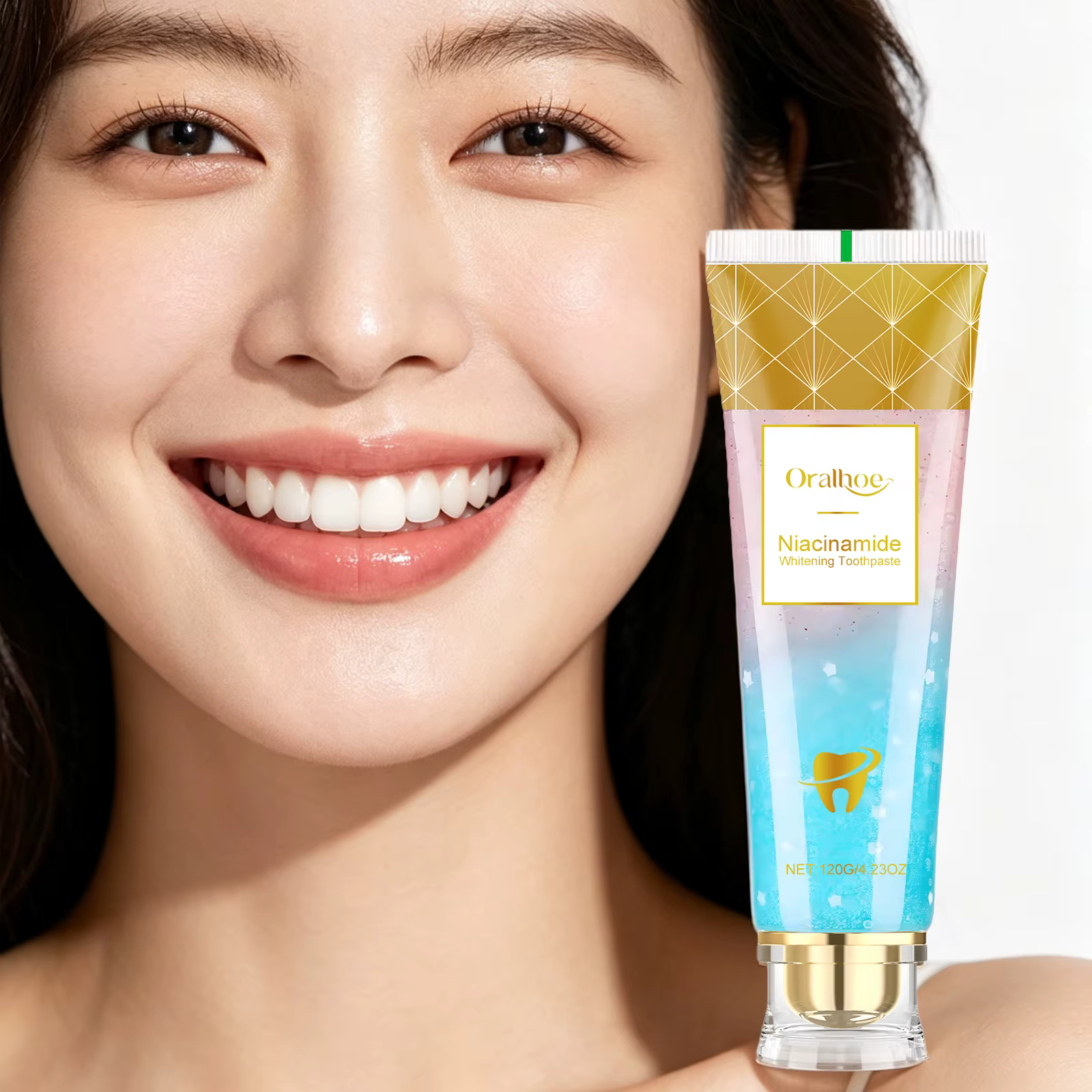 Dentifrice blanchissant, nettoyage en profondeur, rafraîchit l'haleine, répare les dents et les gencives, élimine la plaque dentaire, élimine les taches, élimine la mauvaise haleine, soins bucco-denta