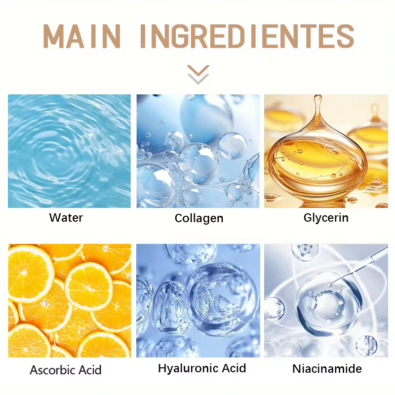 Crème hydratante raffermissante au collagène