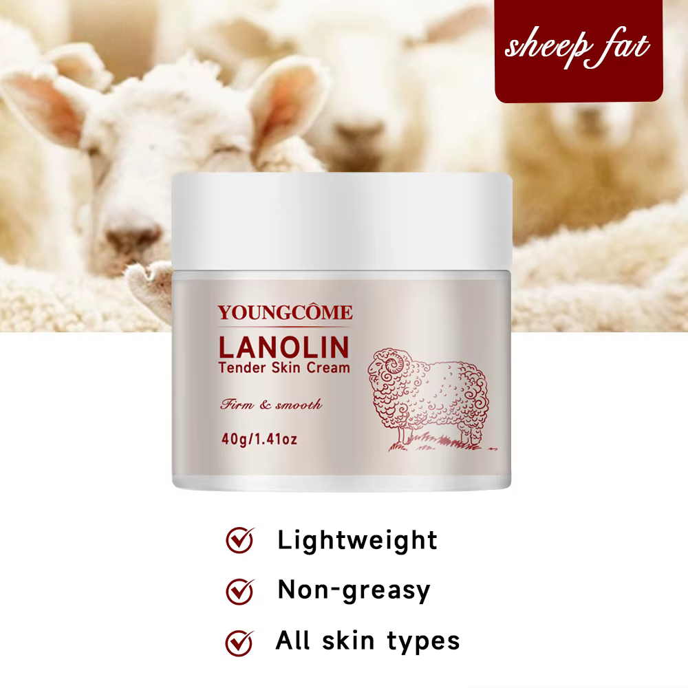 Crème de lanoline 100% pure pour peaux sèches et démangeaisons
