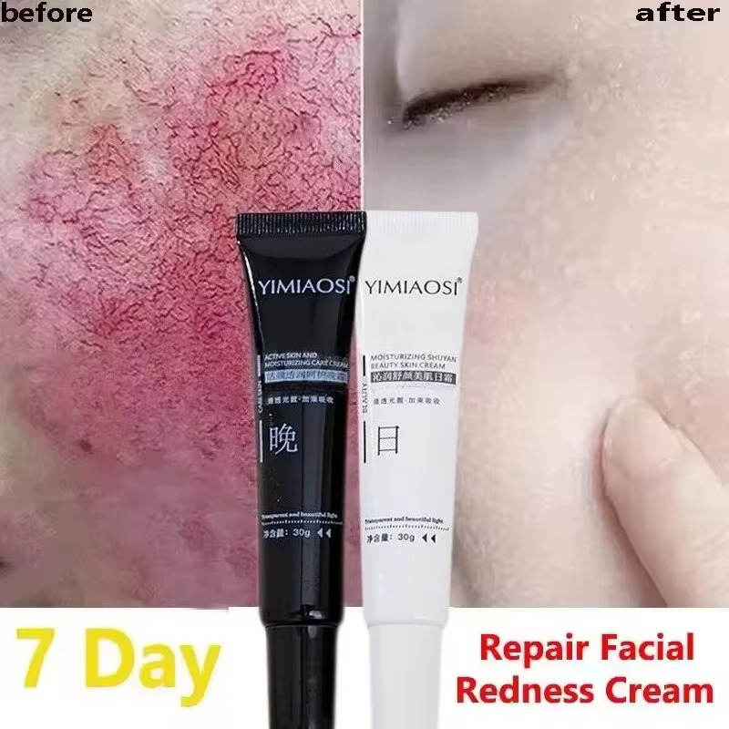 Crème réparatrice des rougeurs du visage coréenne
