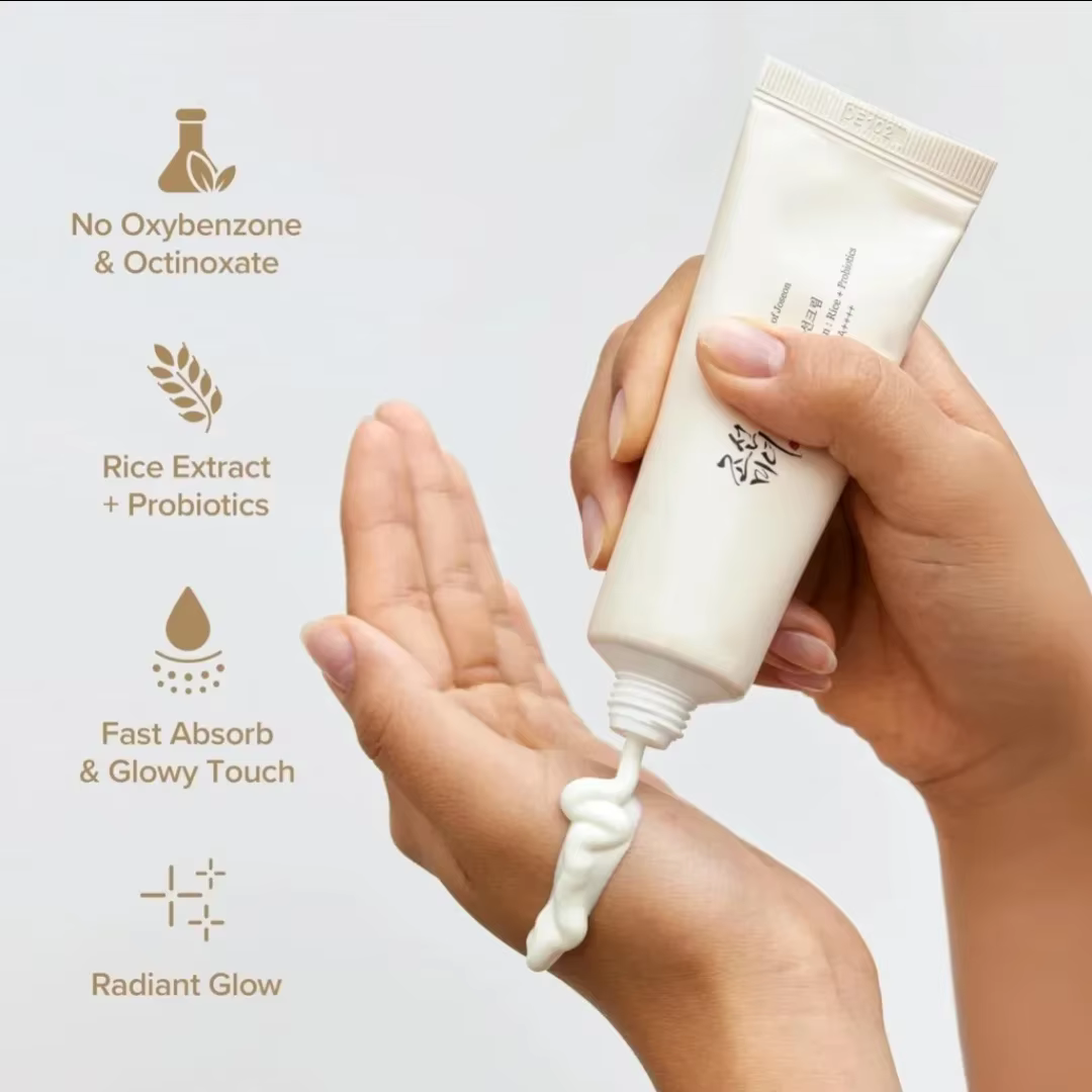 Crème solaire coréenne SPF50+ pour le visage et le corps
