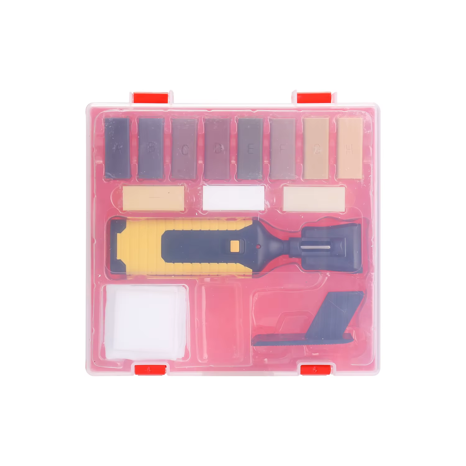 Kit de réparation de sol stratifié, système d'avertissement, plan de travail, boîtier robuste, puces, réparation des rayures, trempé