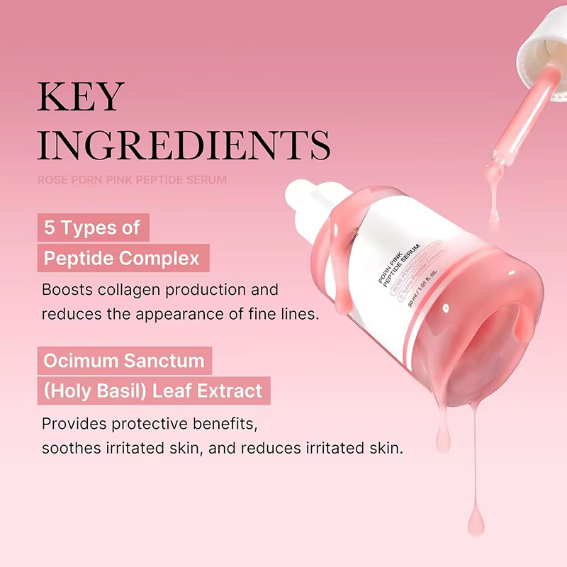 Sérum au collagène peptidique, essence anti-acné, améliore l'éclat de la peau, hydrate en profondeur, lisse la texture de la peau, produits coréens