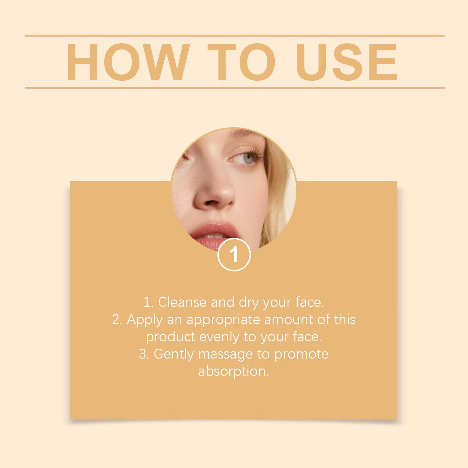 Crème Éclaircissante Vitamine Hydratante Raffermissante Éclatante Lissante Réparatrice Stabilisatrice
