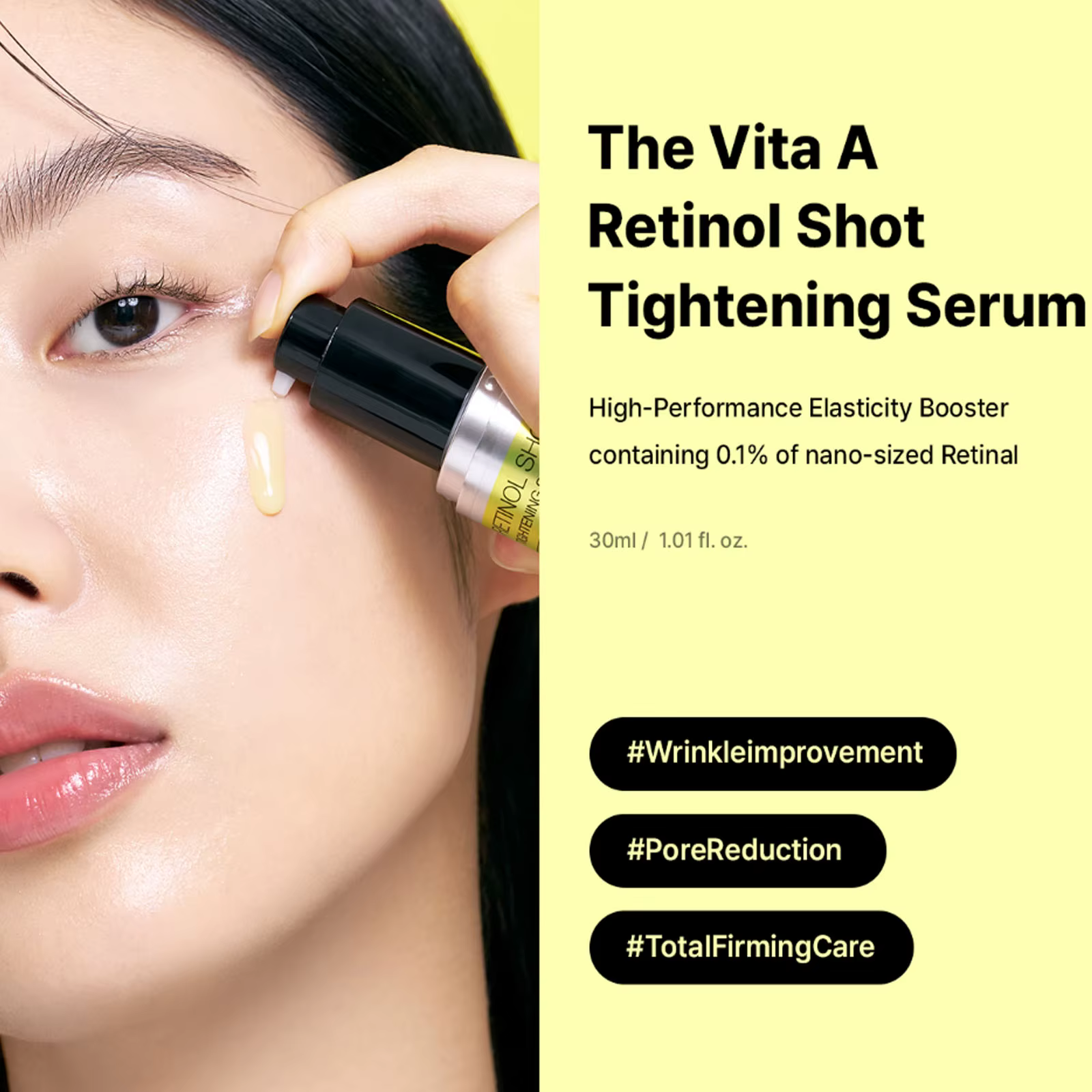 Sérum pour le visage raffermissant au rétinol coréen