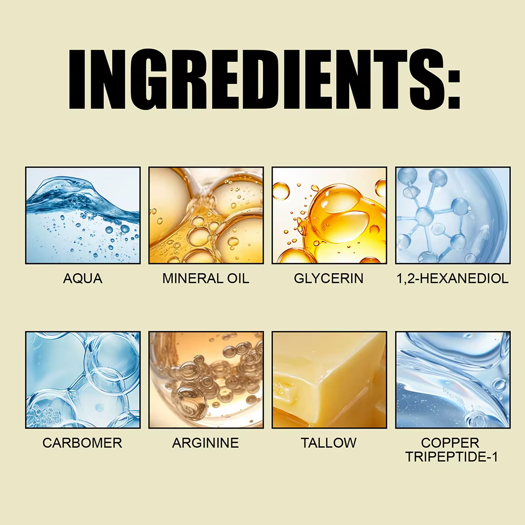 Sérum Visage au Suif de Bœuf – Huile Essentielle Nourrissante pour le Soin