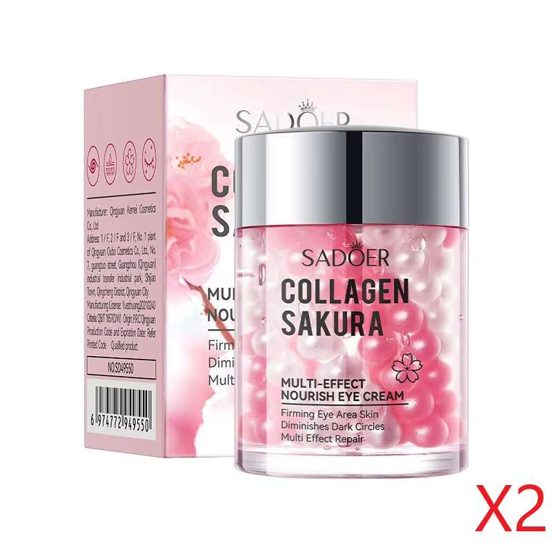 Crème pour les yeux au collagène Sakura SADOER - En stock
