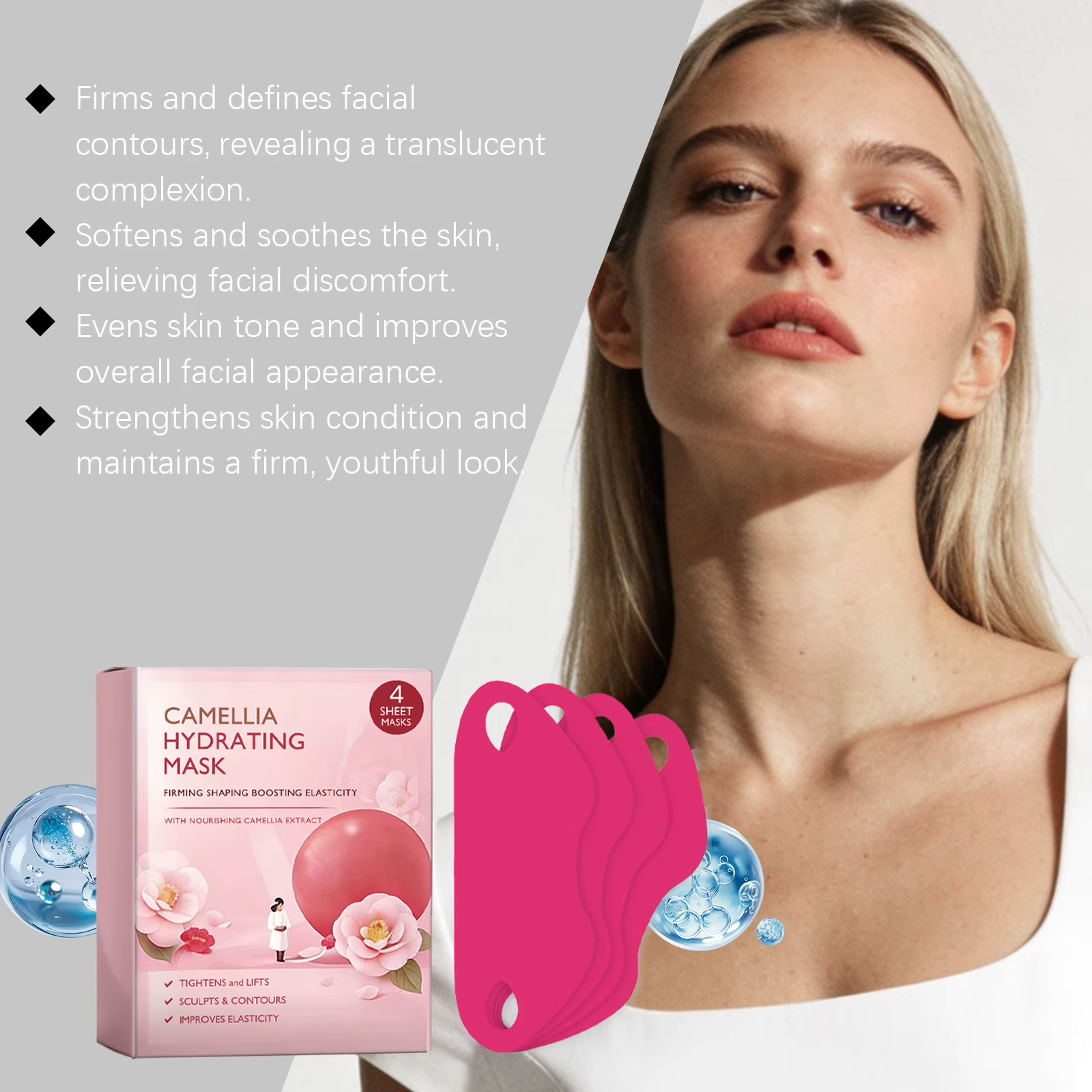 Nouveau Masque Facial Coréen Raffermissant et Liftant