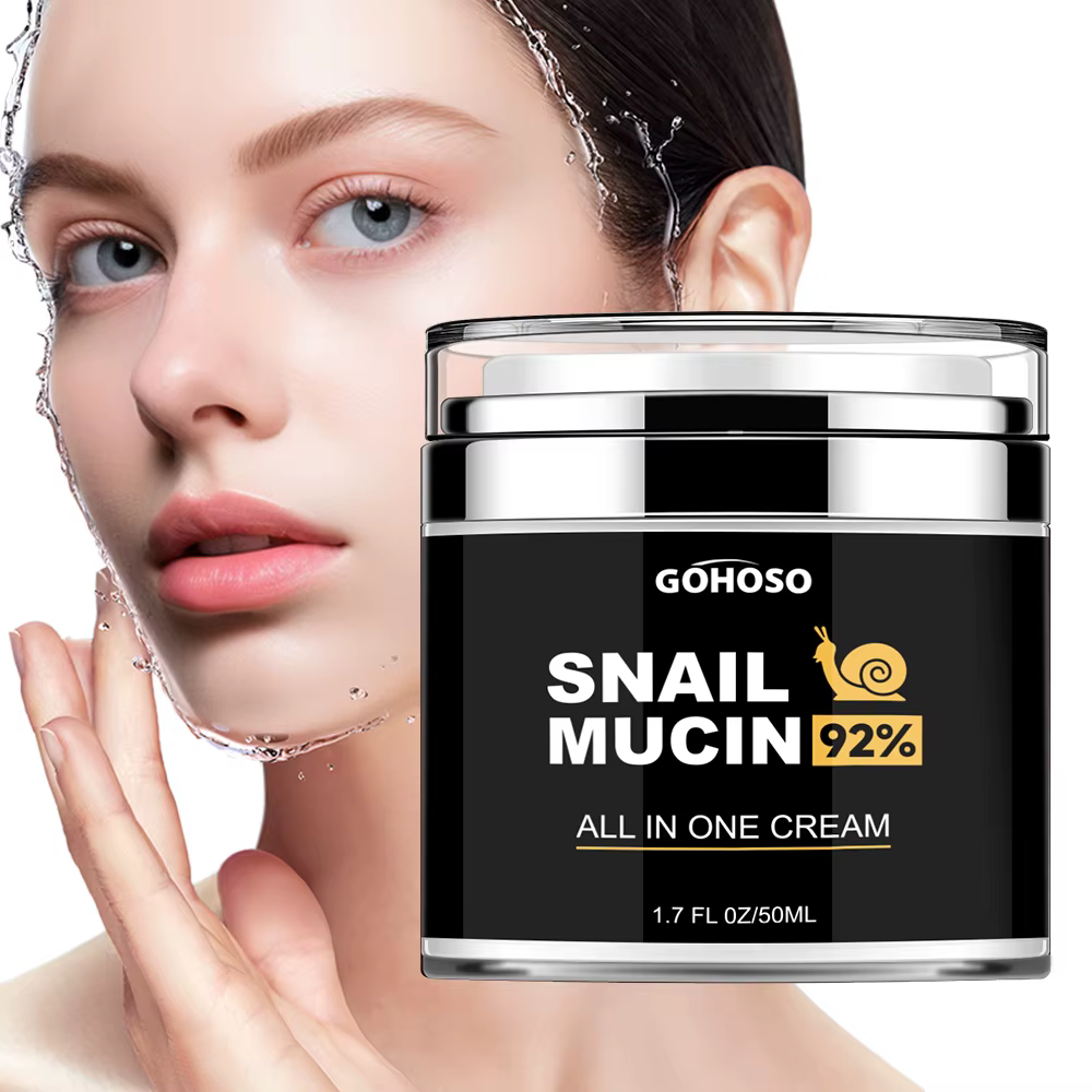 ENVISHA soins de la peau escargot Mucus crème pour le visage raffermissant blanchissant Anti-âge hydratant