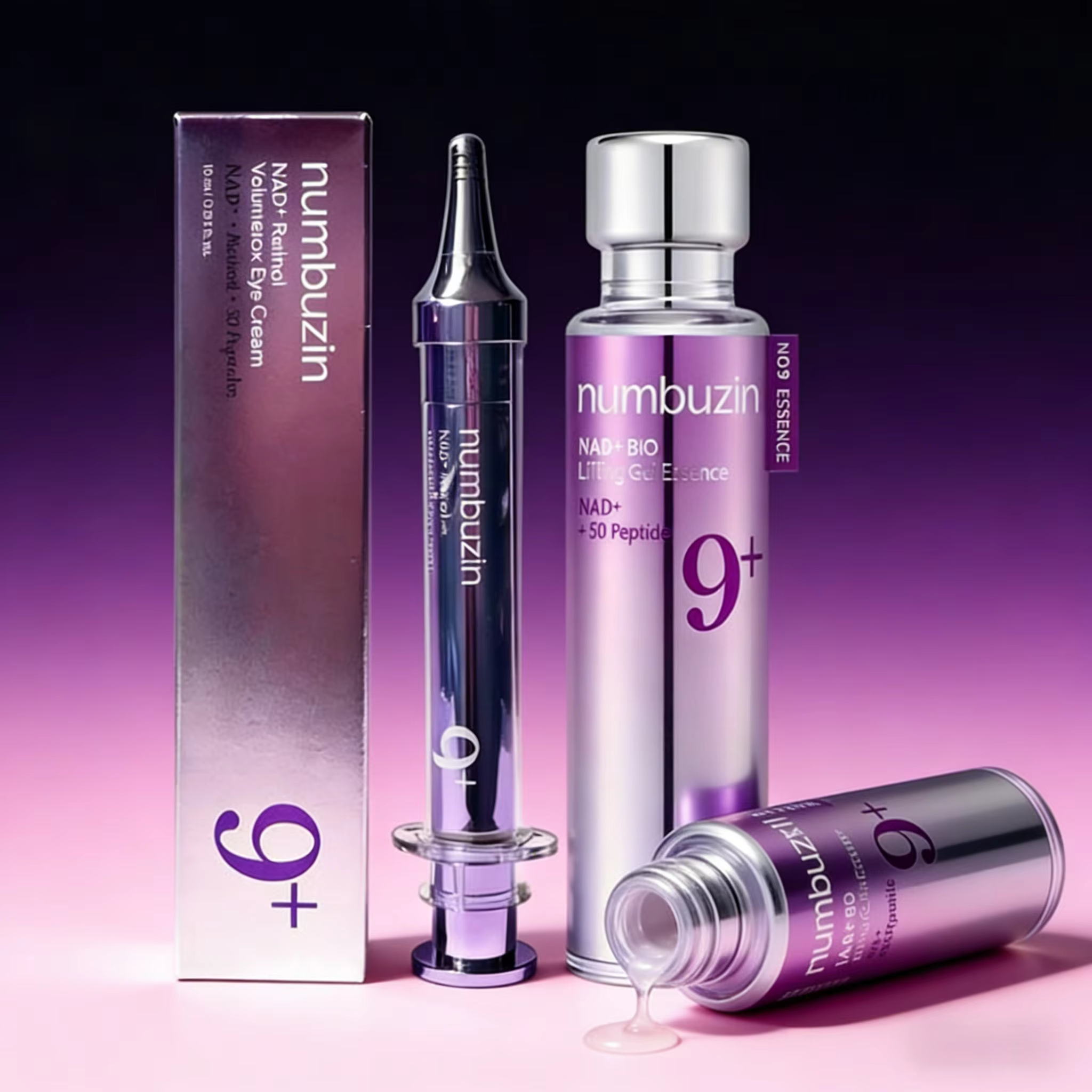 Sérum ultrasonique Numbuzin9+NAD+ pour les yeux