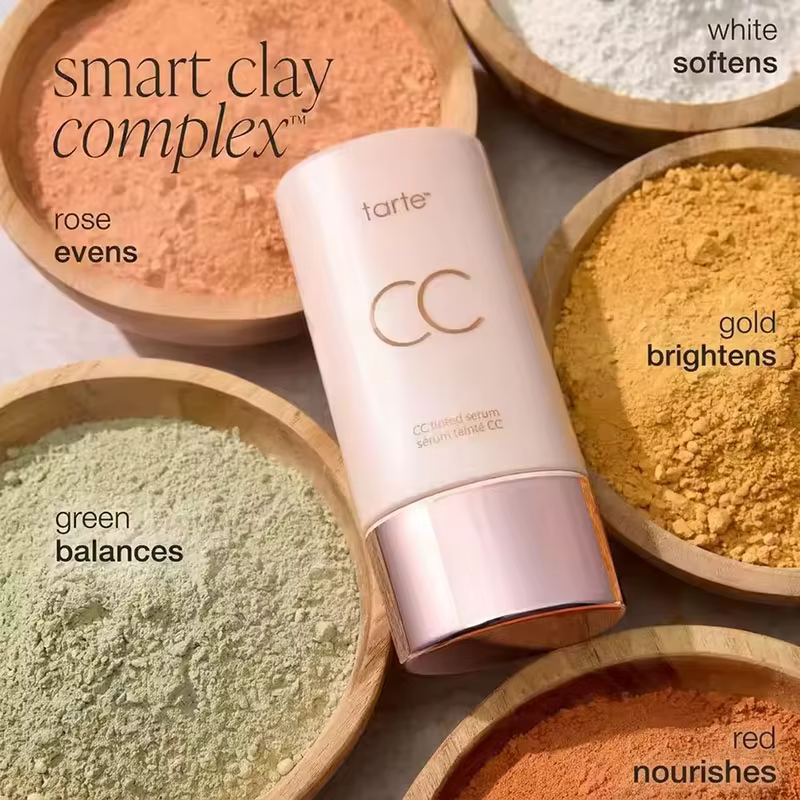 Sérum teinté hydratant pour 6 teintes de peau, crème CC hydratante, correcteur de couleur, couvrance légère et modulable, maquillage pour un éclat naturel
