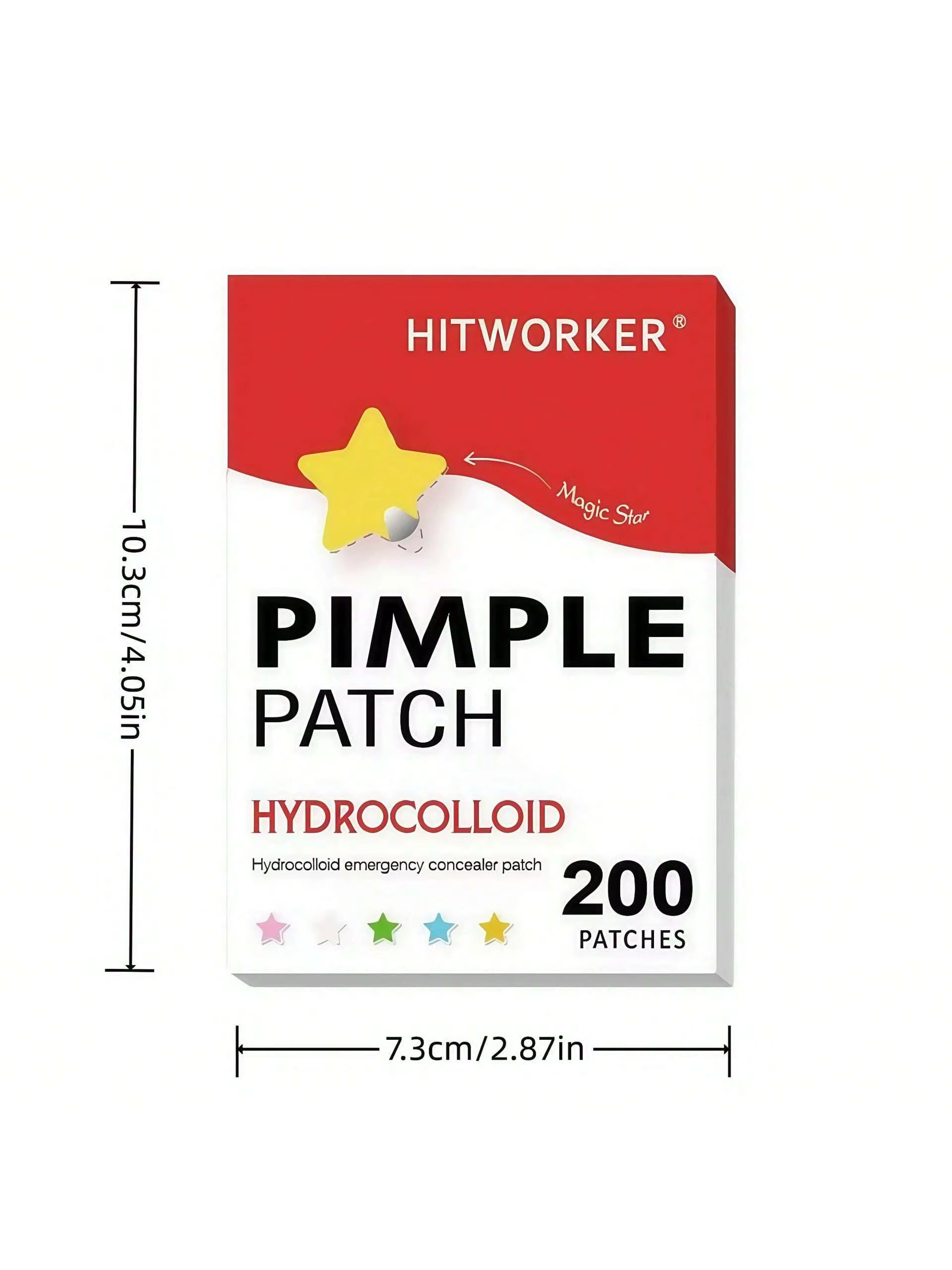 200 Patchs Hydrocolloïdes pour Boutons Faciaux