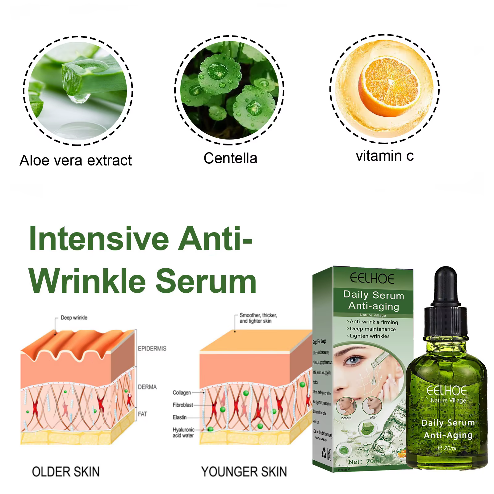EELHOE – sérum quotidien Anti-âge