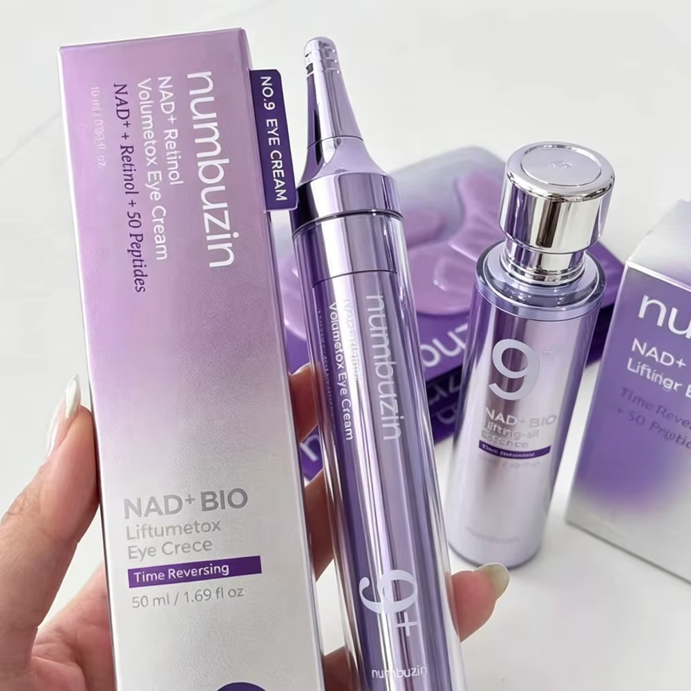 Sérum liftant NAD+ Crème contour des yeux raffermissante PDRN Atténue les ridules Hydratant Anti-âge Éclaircissant Essence Éclat Soin de la peau