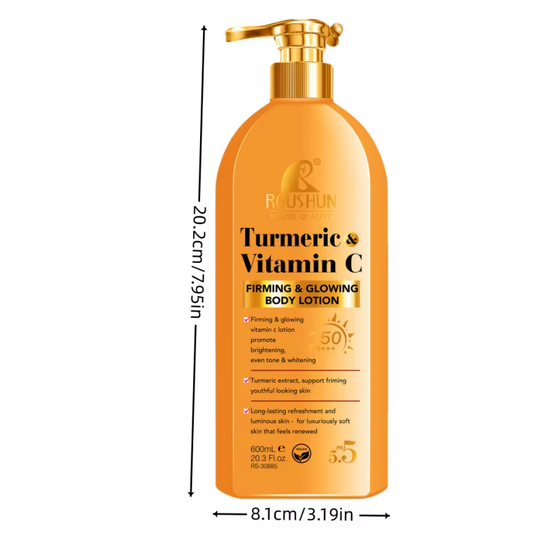 Curcuma VITAmin C crème solaire SPF50 Lotion pour le corps