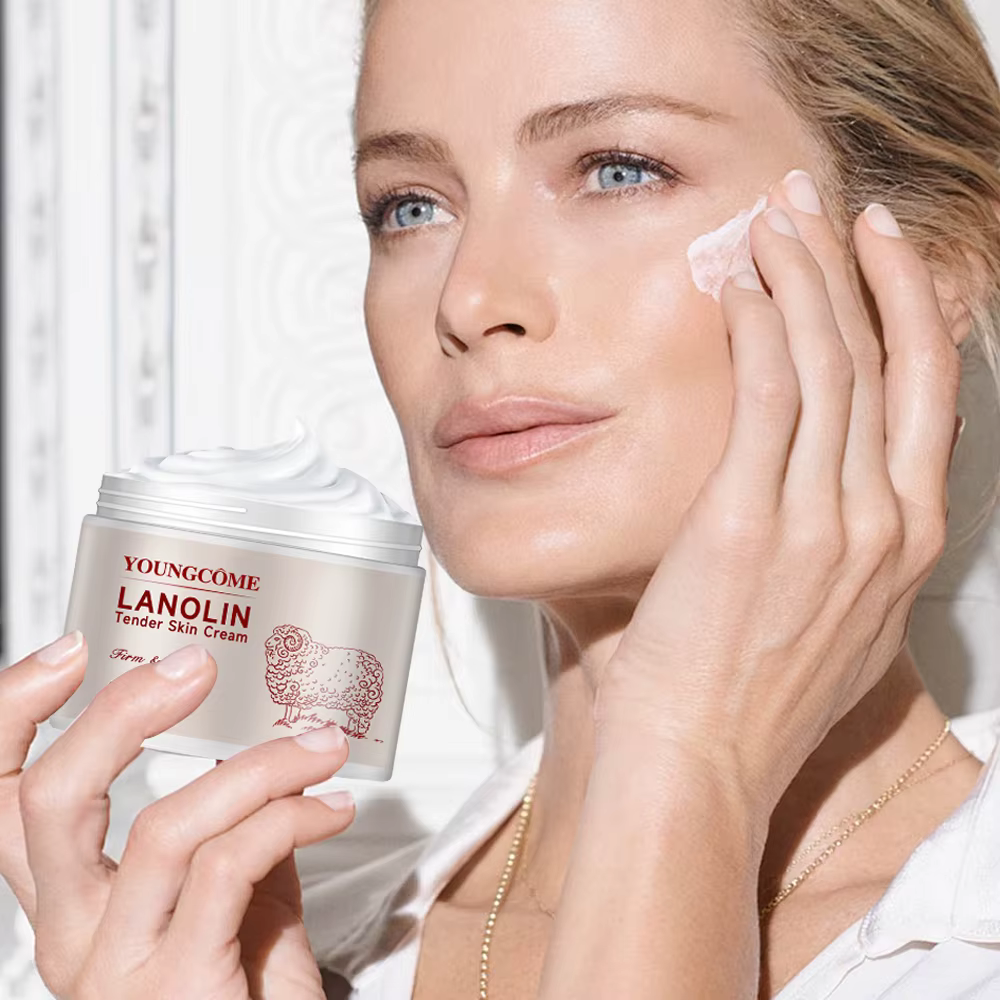 Crème de lanoline 100% pure pour peaux sèches et démangeaisons
