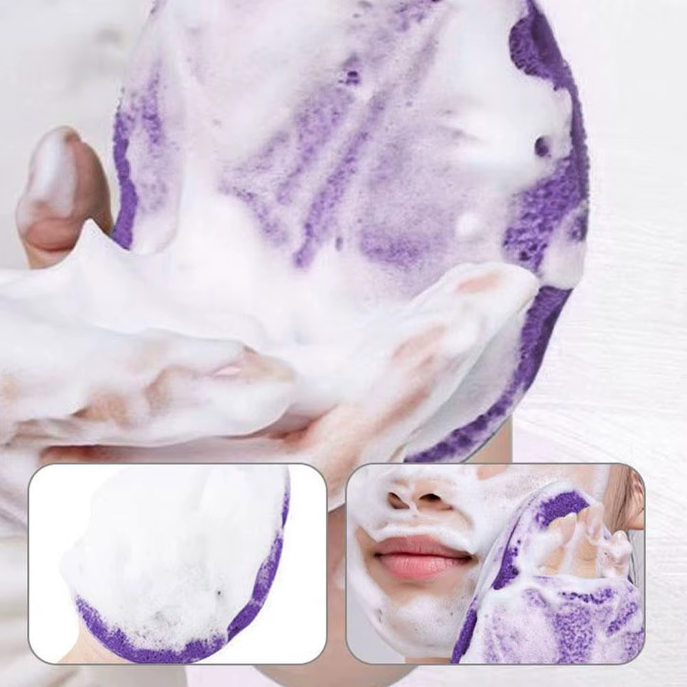 Éponge de nettoyage exfoliante naturelle pour le visage