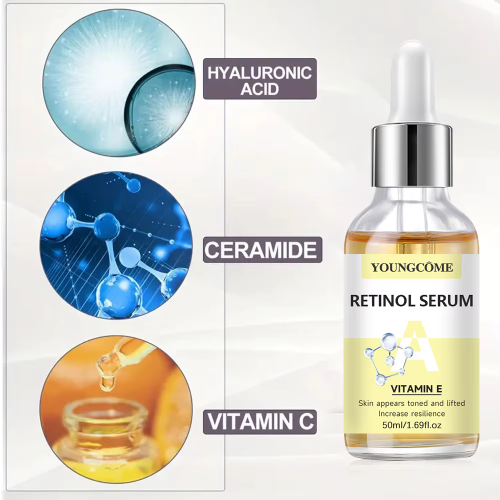 Sérum fortifié à la vitamine C et au rétinol