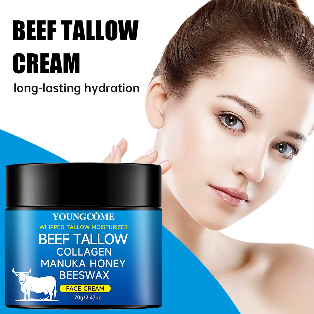 Crème Visage au Suif et Huile d'Olive Brute Honayolive Anti-Âge