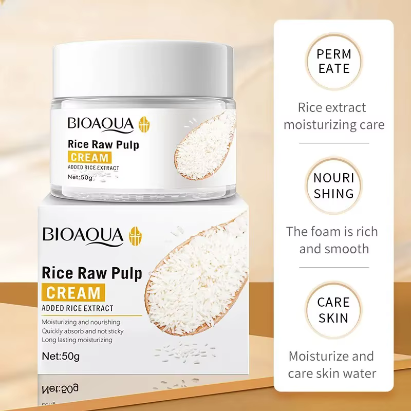 BIOréveiller A-Crème éclaircissante pour le visage au riz blanc
