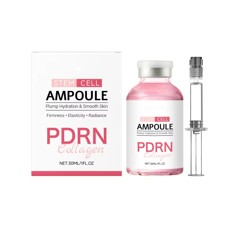 Sérum Ampoule ADN de Saumon PDRN Soin Avancé Réparation Profonde Renouvelle la Peau Éclaircit le Teint Renforce la Barrière Cutanée Essence Visage Raffermissante