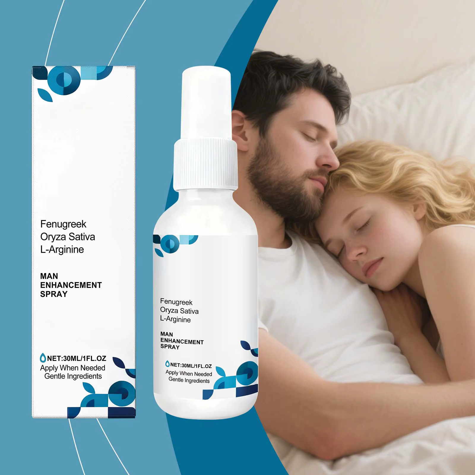 Spray de soin pour hommes – Formule douce non irritante