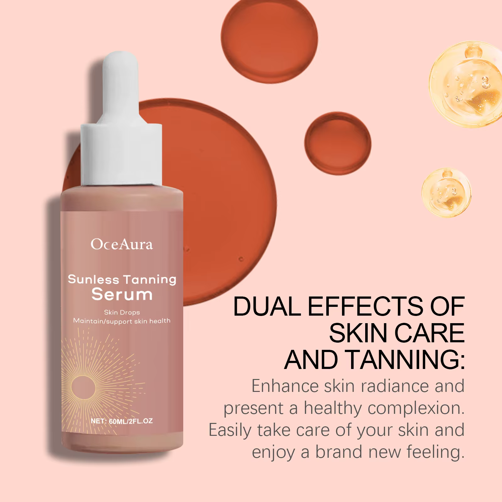 Essence de bronzage sans soleil à base de plantes