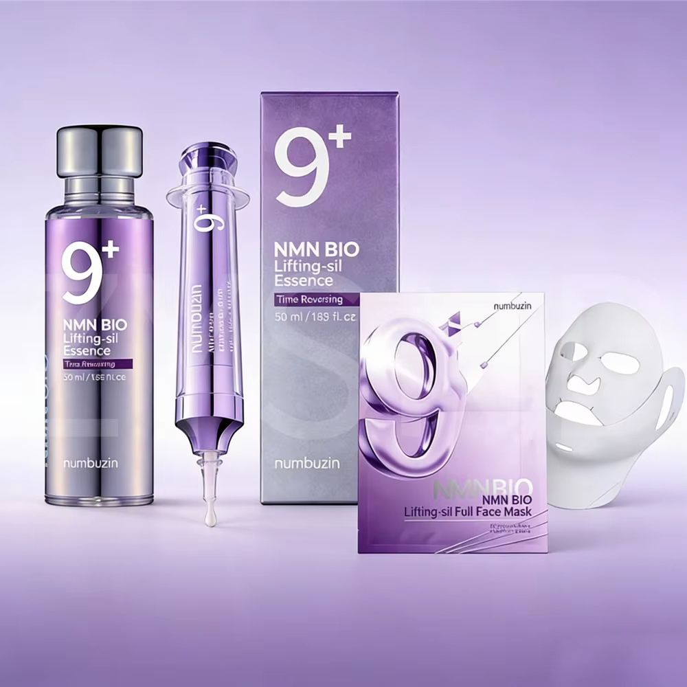 Numbuzin NO.9 NAD + BIO masque liftant Essence réparation en profondeur revitalisant éclaircissant adoucissant pour la