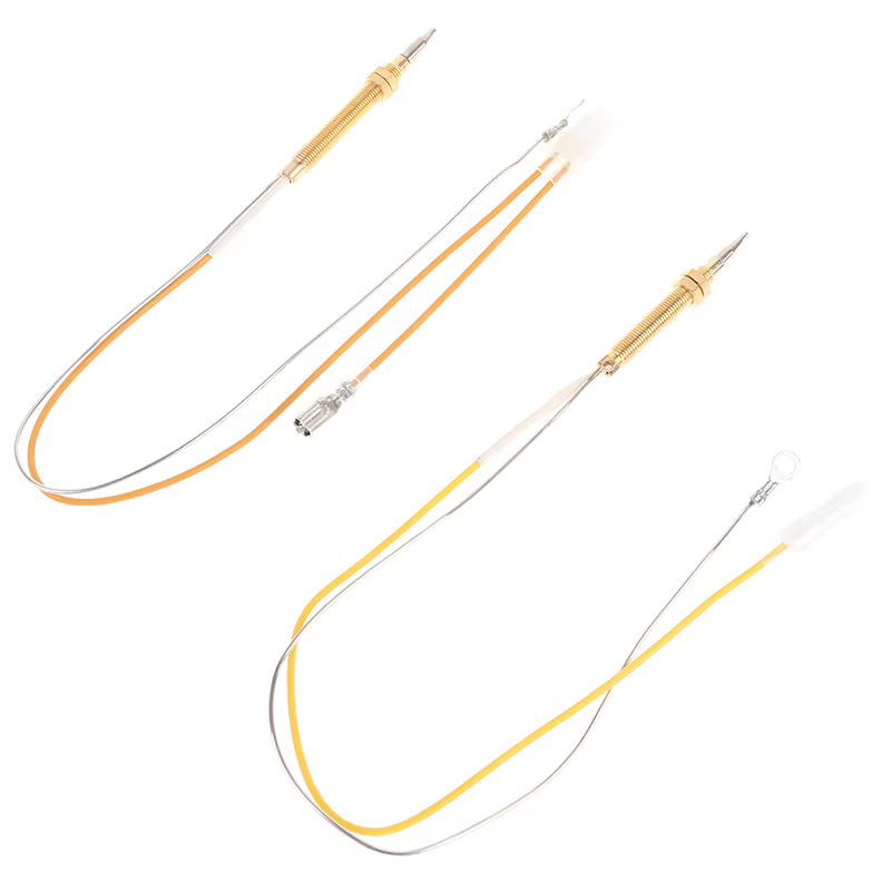 Ensemble d'accessoires de cuisinière à gaz, capteur de thermocouple, soupape à aiguille, soupape de commande