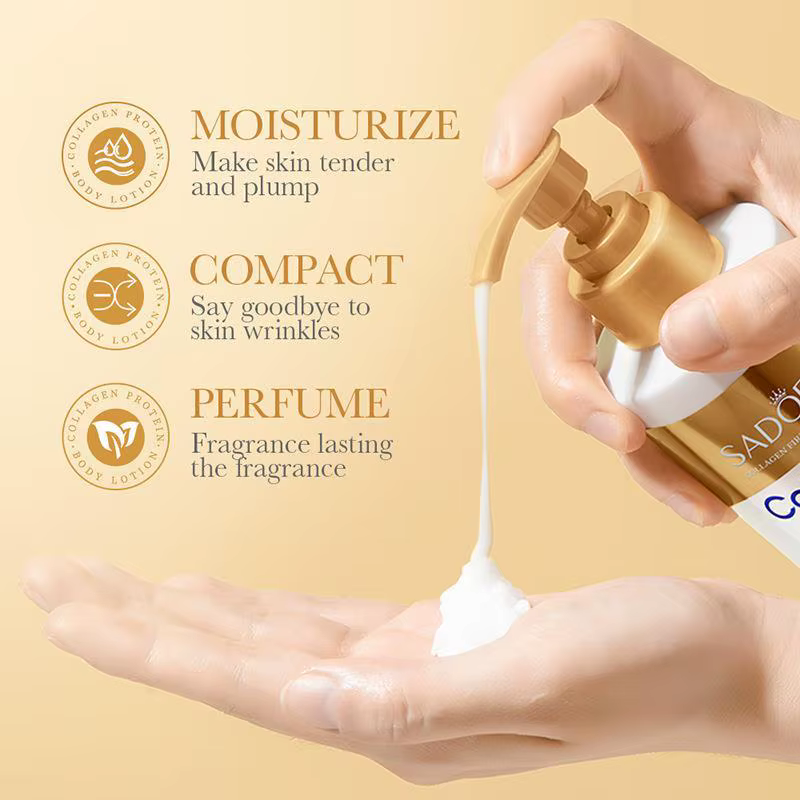 Lotion corporelle anti-âge au collagène 300g : hydrate