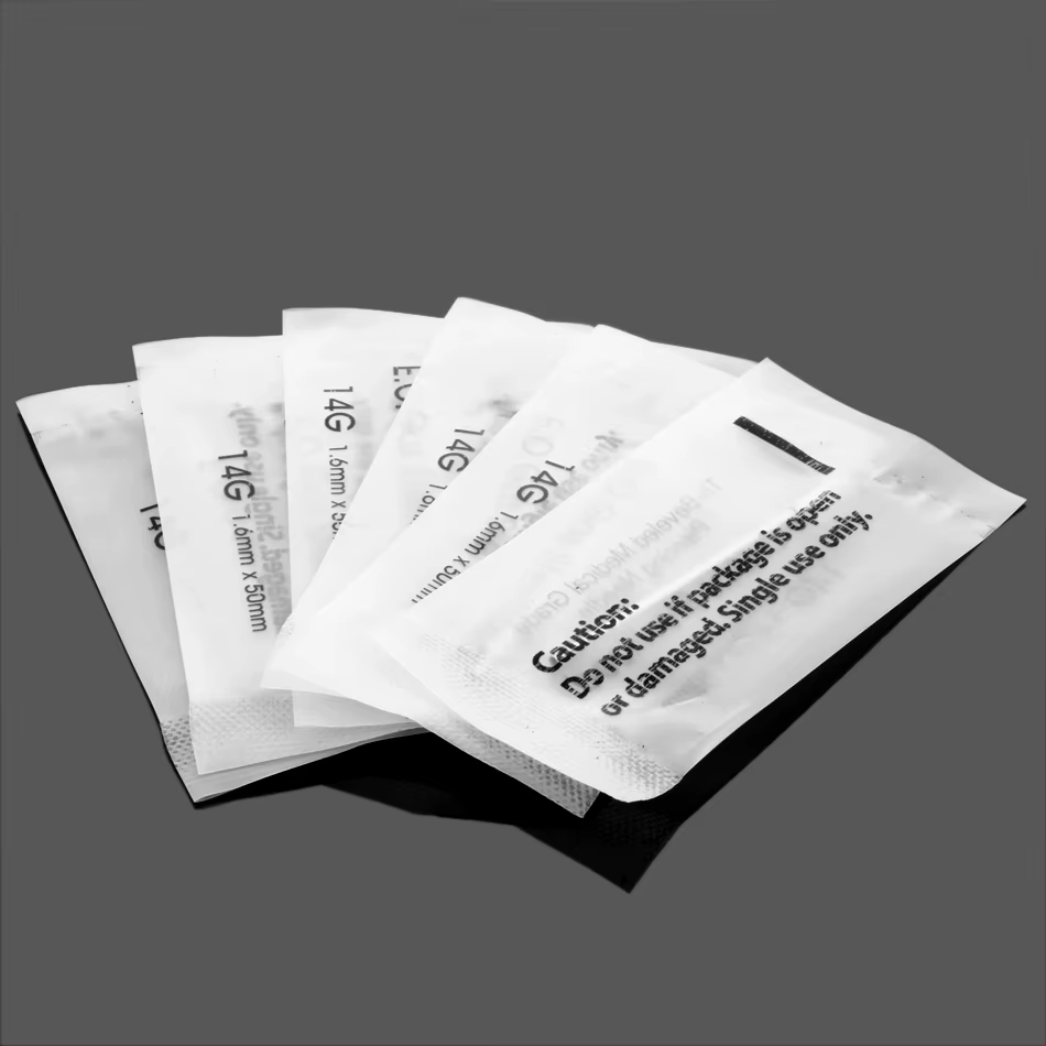 Aiguilles de perçage du corps jetables, 1/3/5 pièces, aiguille médicale pour nombril, mamelon, lèvres, Kit d'anneau de nombril, outil chirurgical en acier