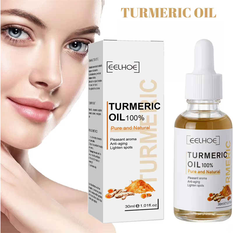 Sérum pour le visage au curcuma