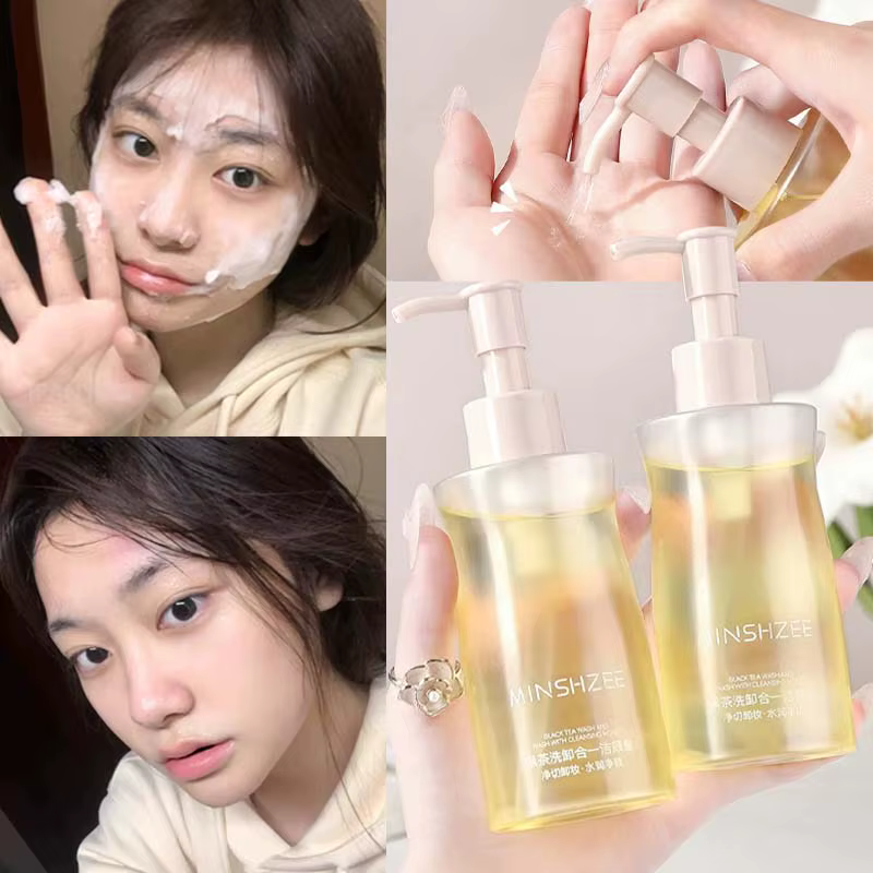 Nettoyant visage, huile nettoyante