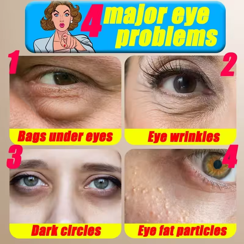Crème pour les yeux contre les cernes et les poches