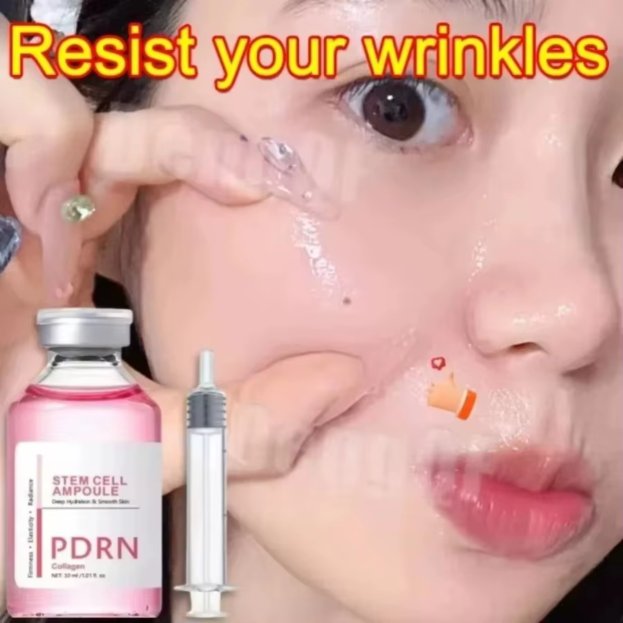 Lyp61 Dernière Ampoule Sérum Collagène Hydratant Anti-Âge Essence Réduit les Rides et Ridules Raffermit Éclaircit la