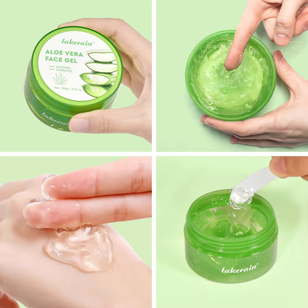Gel d'aloe vera éclaircissant