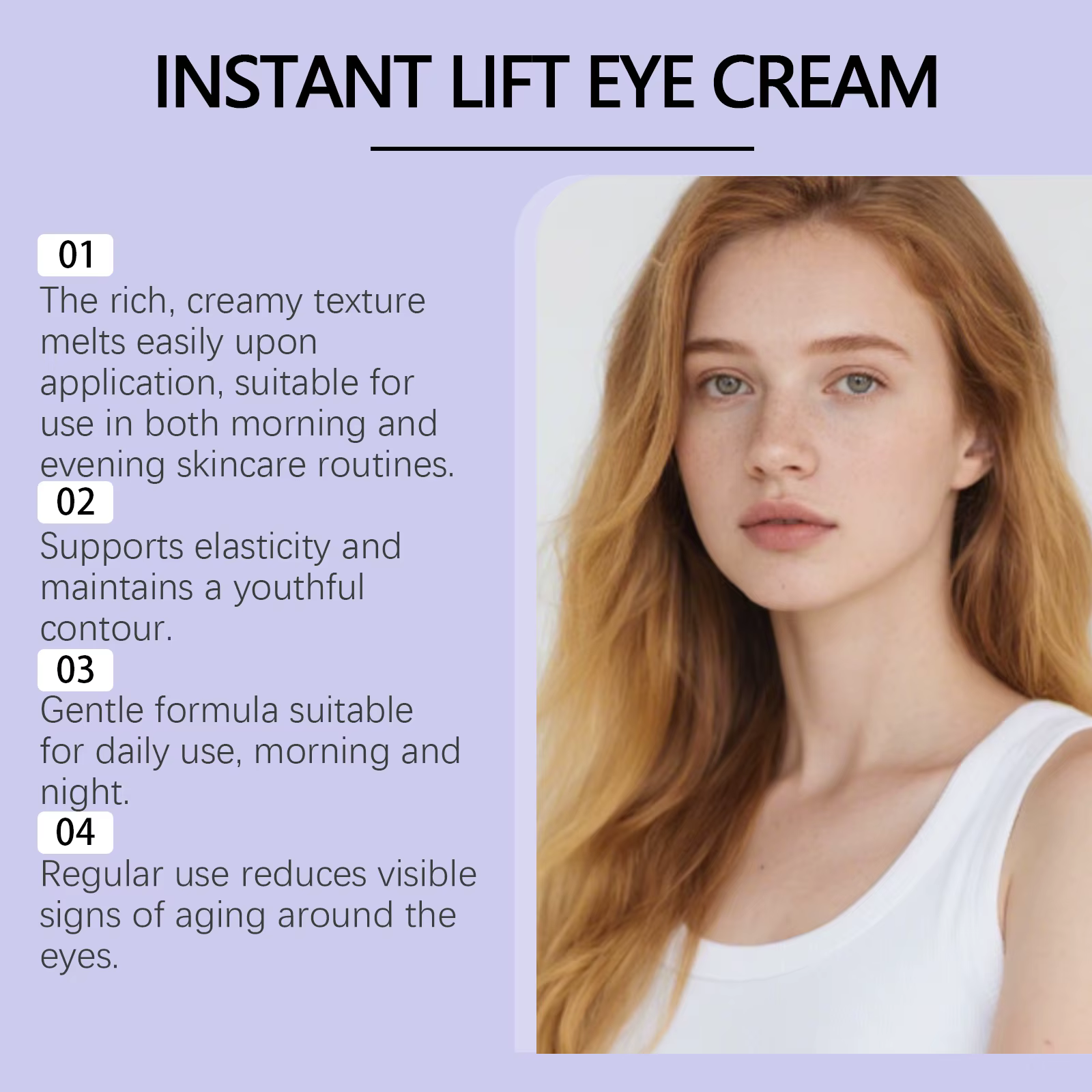 Crème Contour des Yeux au Collagène Anti-Rides
